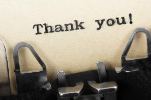 Thank You Thursday – Even Though There Aren’t Enough Words