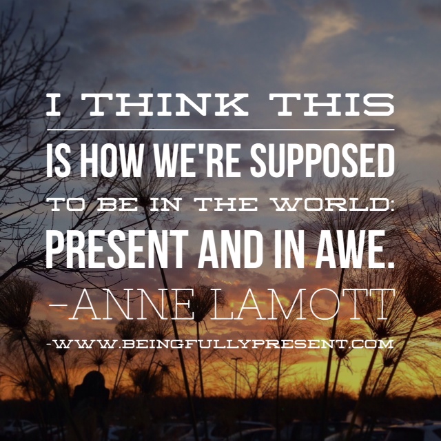 BFP Moment: Be Present And In Awe