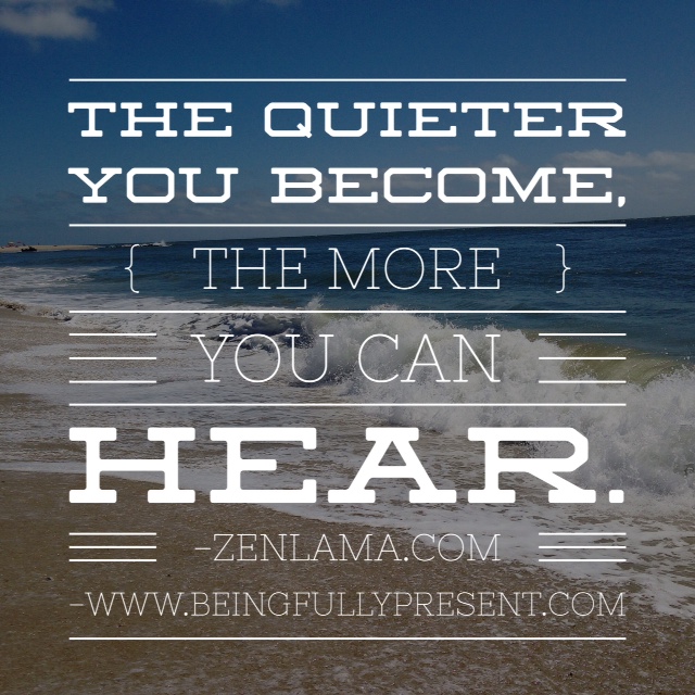 BFP Moment: Shhh…So You Can Hear