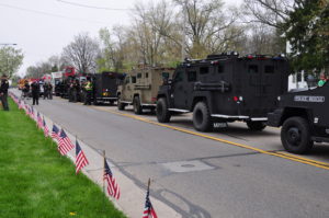 SWAT vehicles