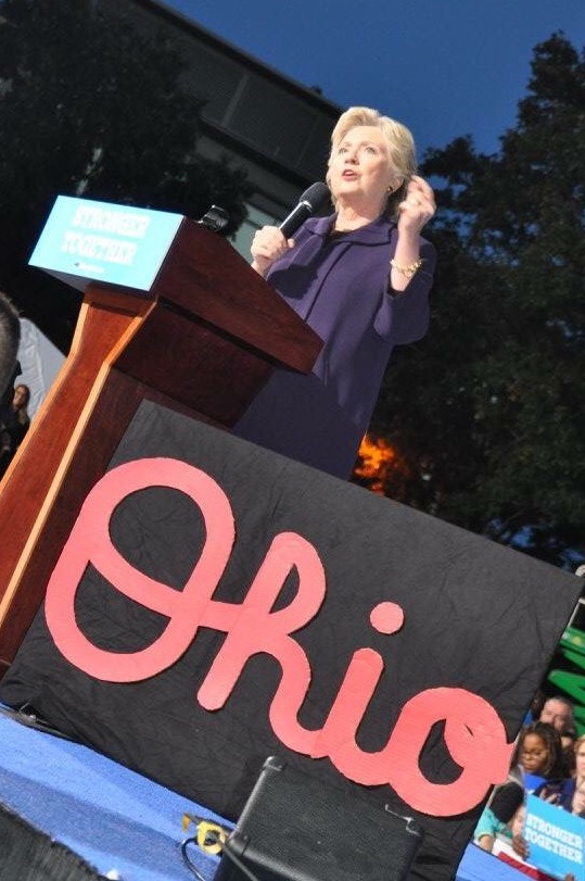 Hillary in Columbus