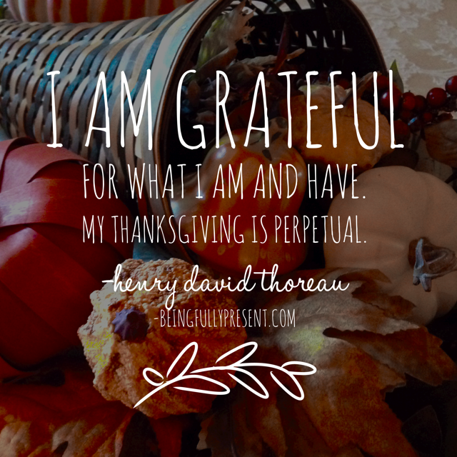 I Am Grateful